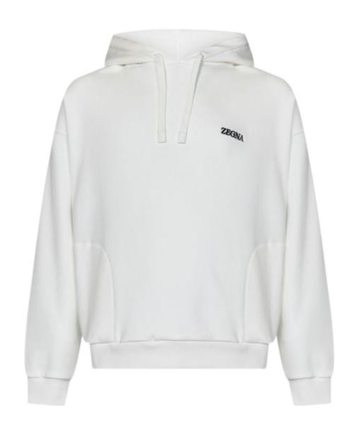 ZEGNA Sweatshirt In White Product Image