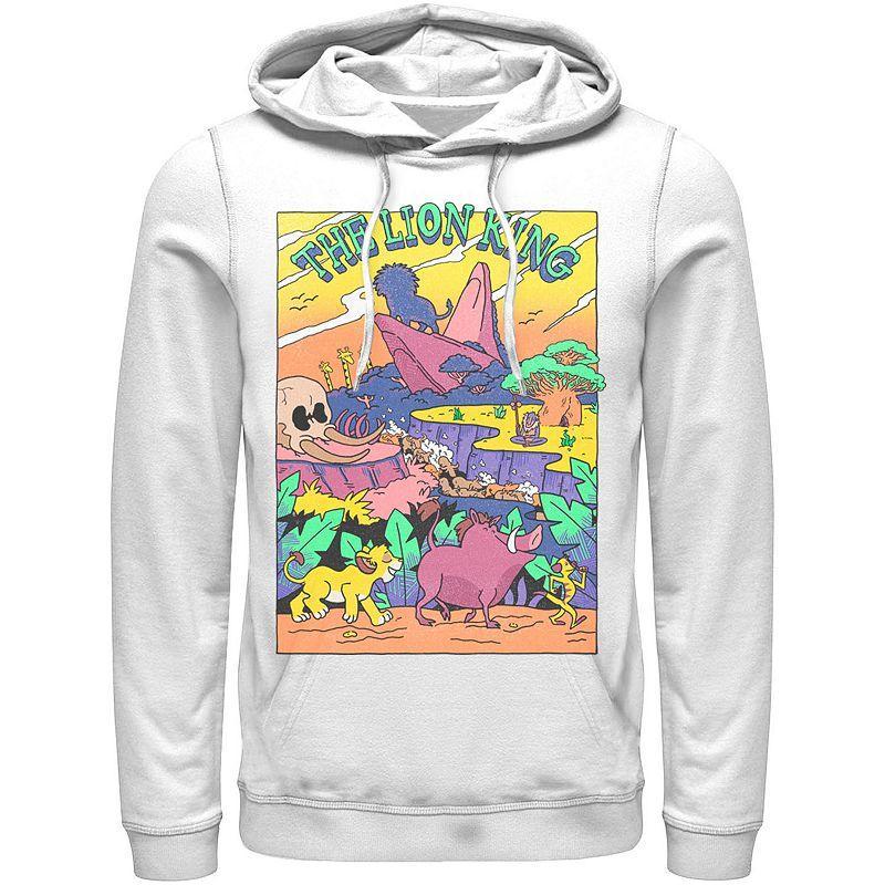 Disney's Lion King Men's Legend of Lion King Colorful Hoodie, Size: Small, Blue Product Image