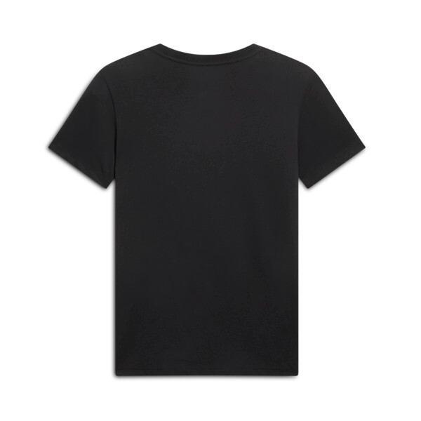 PUMA Essentials Big Cat Logo Women's T-Shirt in Black Product Image