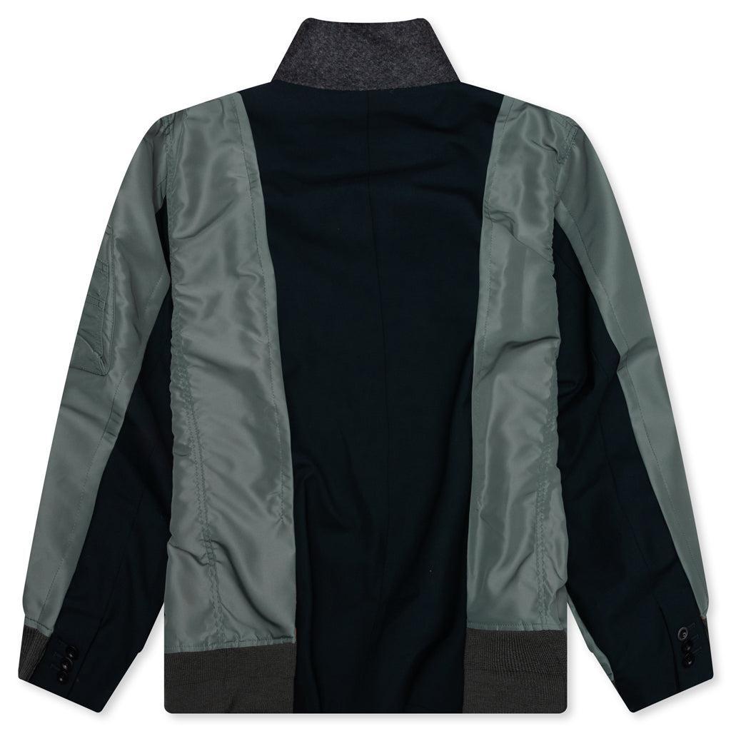 Suiting X Nylon Twill Jacket - Navy/Khaki Male Product Image