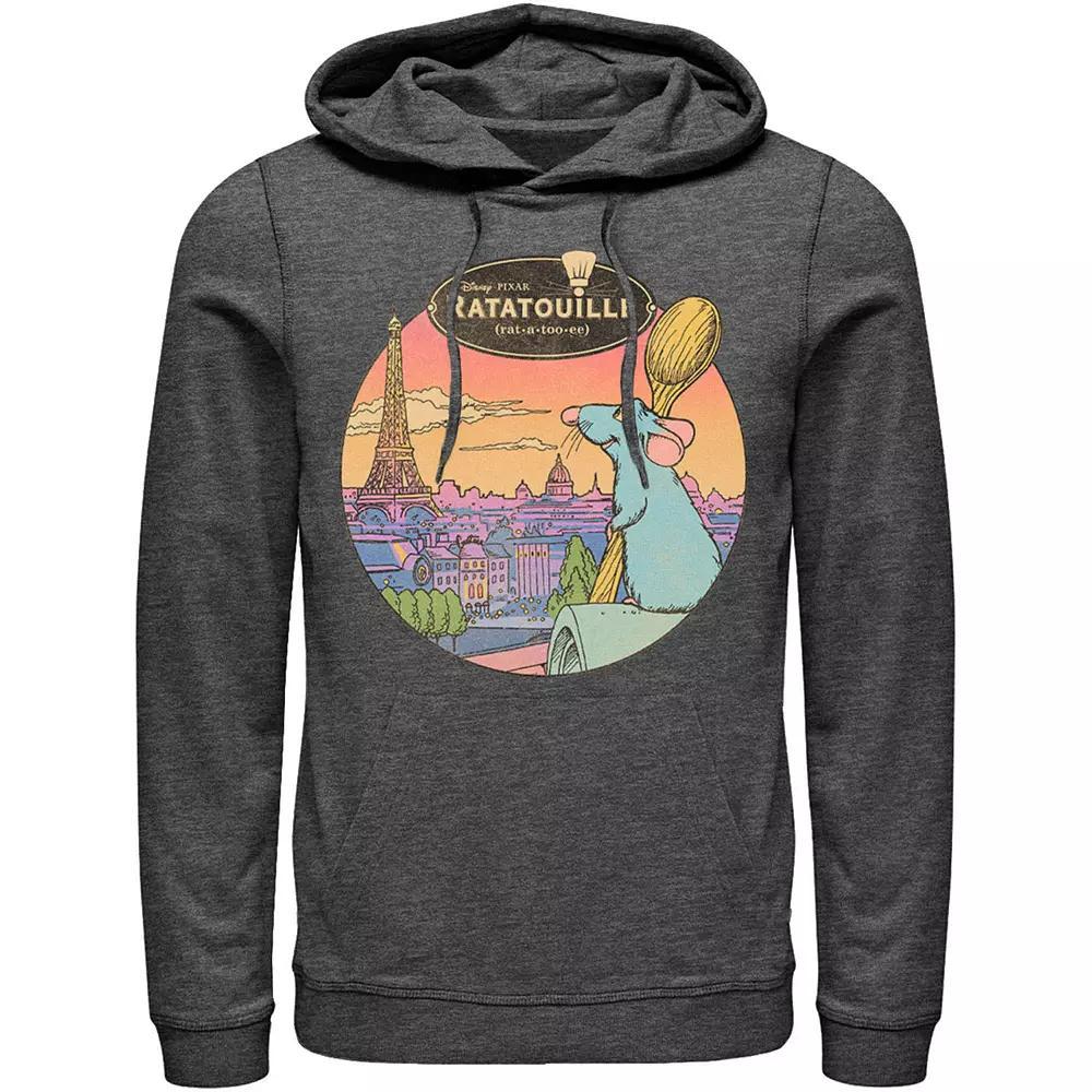 Disney / Pixar's Ratatouille Men's Over Look Paris Hoodie, Size: Small, White Product Image