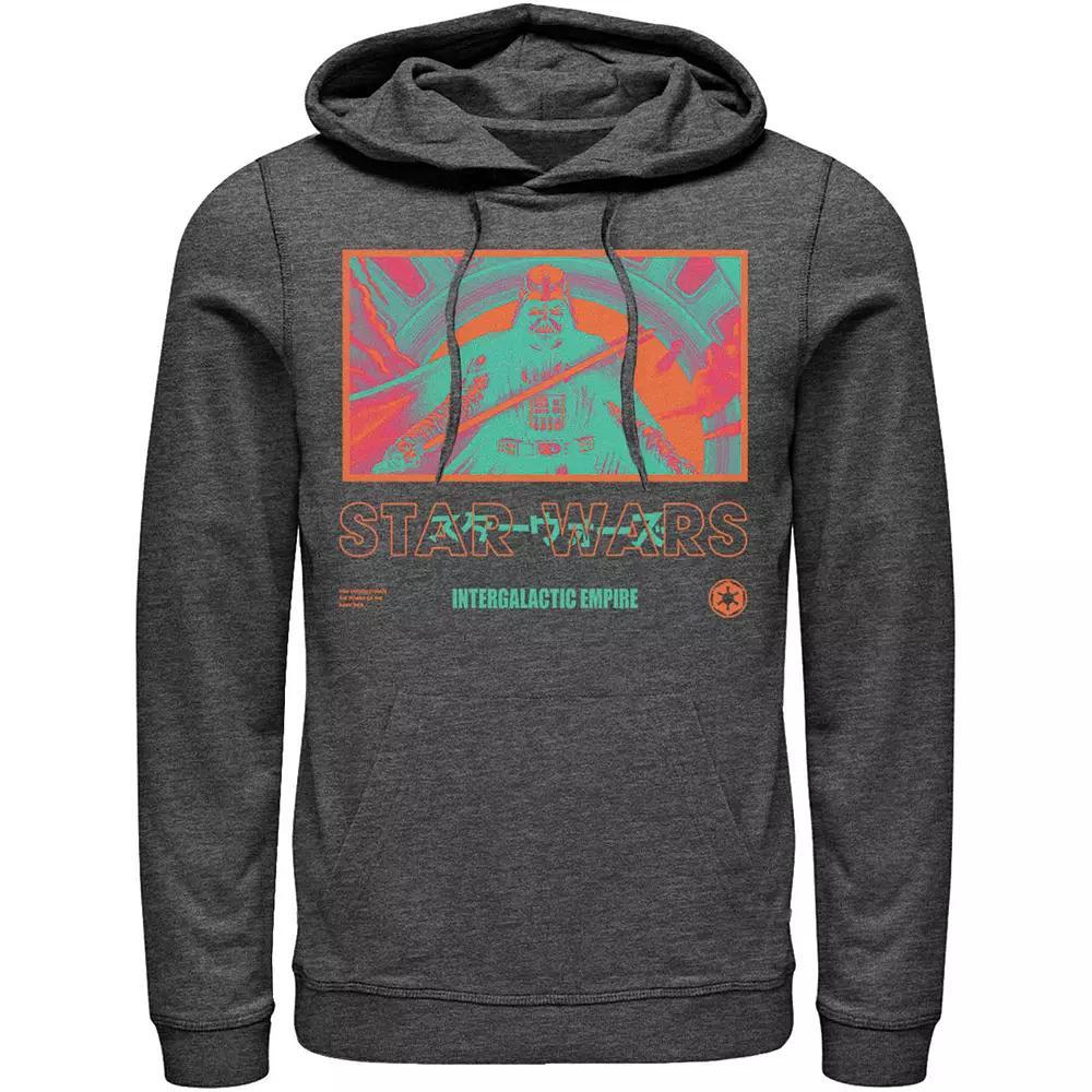 Men's Star Wars Bright Baddies Vader Hoodie, Size: XXL, Red Product Image