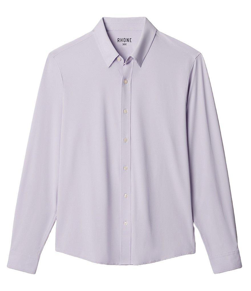 RHONE Slim Fit Solid Commuter Performance Stretch Long Sleeve Woven Shirt Product Image