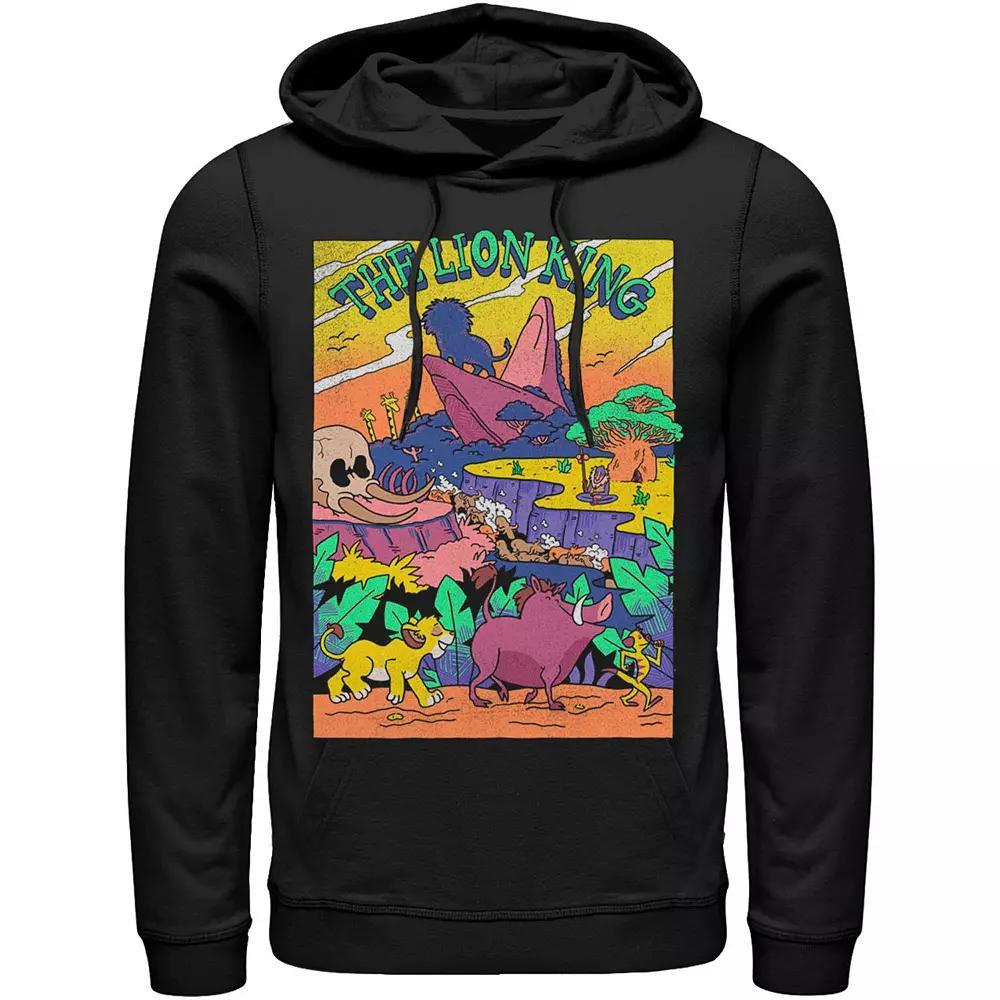 Disney's Lion King Men's Legend of Lion King Colorful Hoodie, Size: Small, Blue Product Image