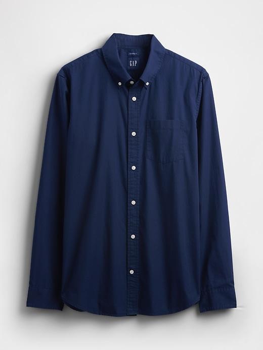 Organic Cotton Poplin Classic Shirt Product Image