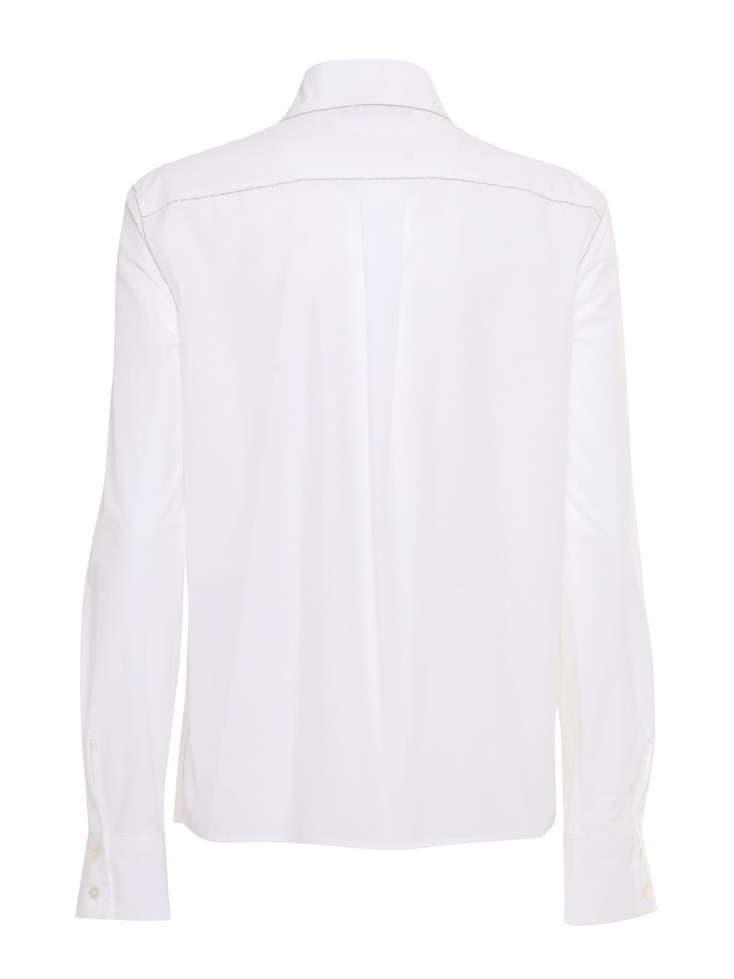 FABIANA FILIPPI Blusa In White Product Image