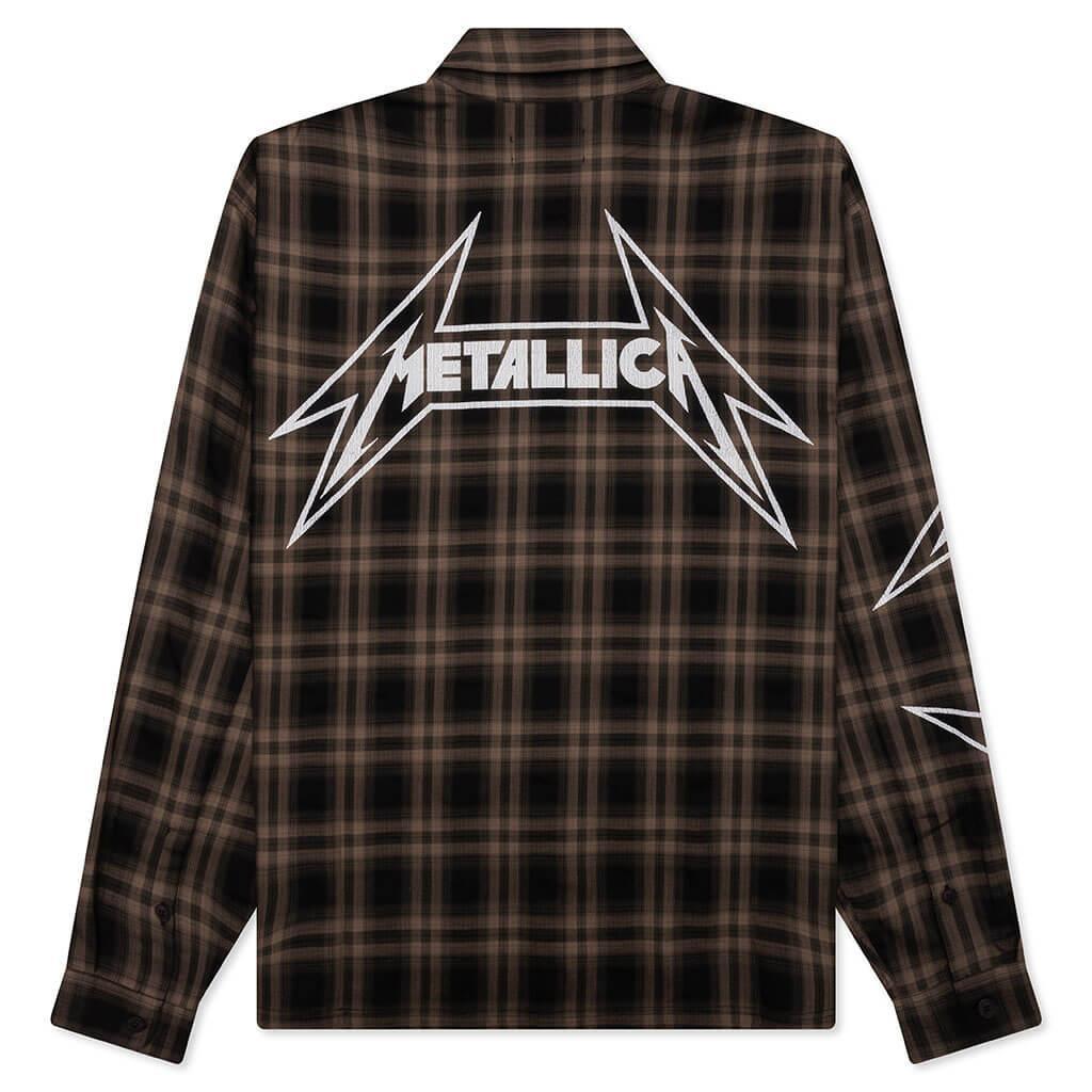 Metallica L/S Shirt - Tobacco Male Product Image