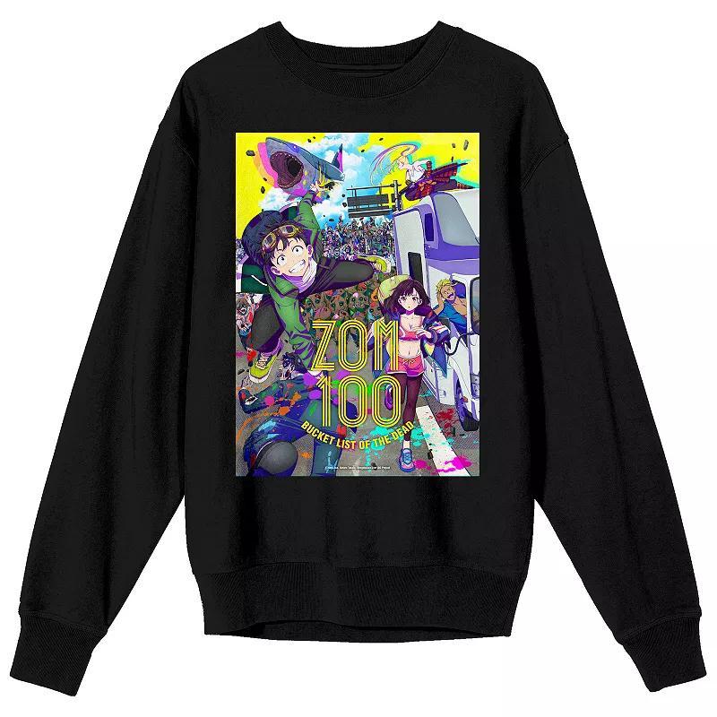 Men's ZOM 100 Bucket List Sweatshirt, Size: Small, Black Product Image