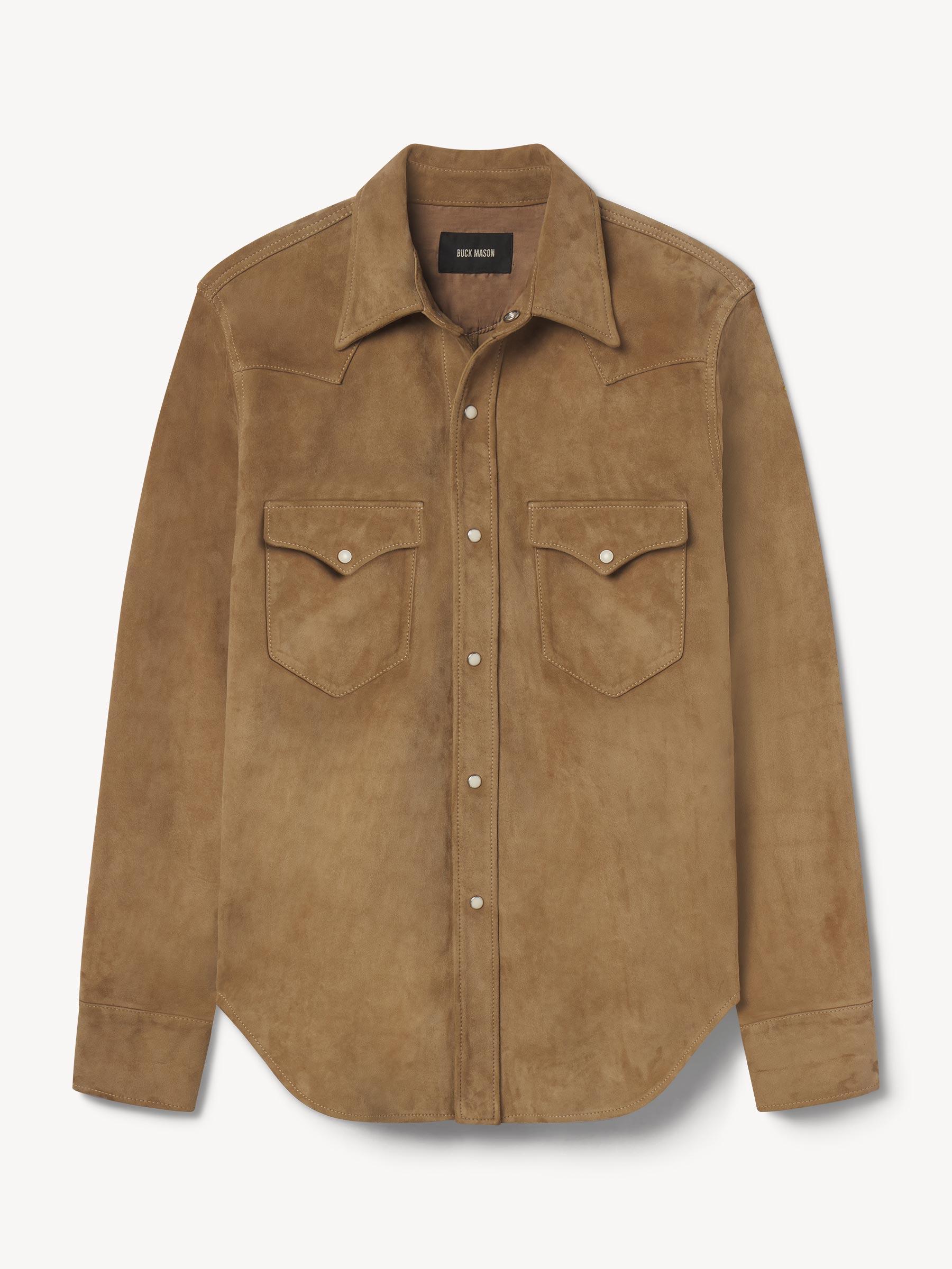 Tumbleweed Panhandler Suede Western Shirt Product Image