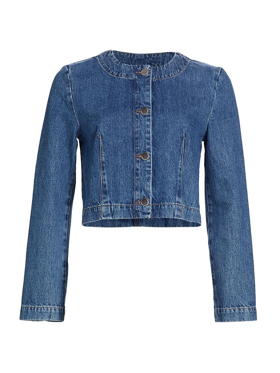 Womens Ezra Denim Jacket Product Image