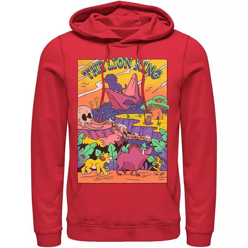Disney's Lion King Men's Legend of Lion King Colorful Hoodie, Size: Small, Blue Product Image