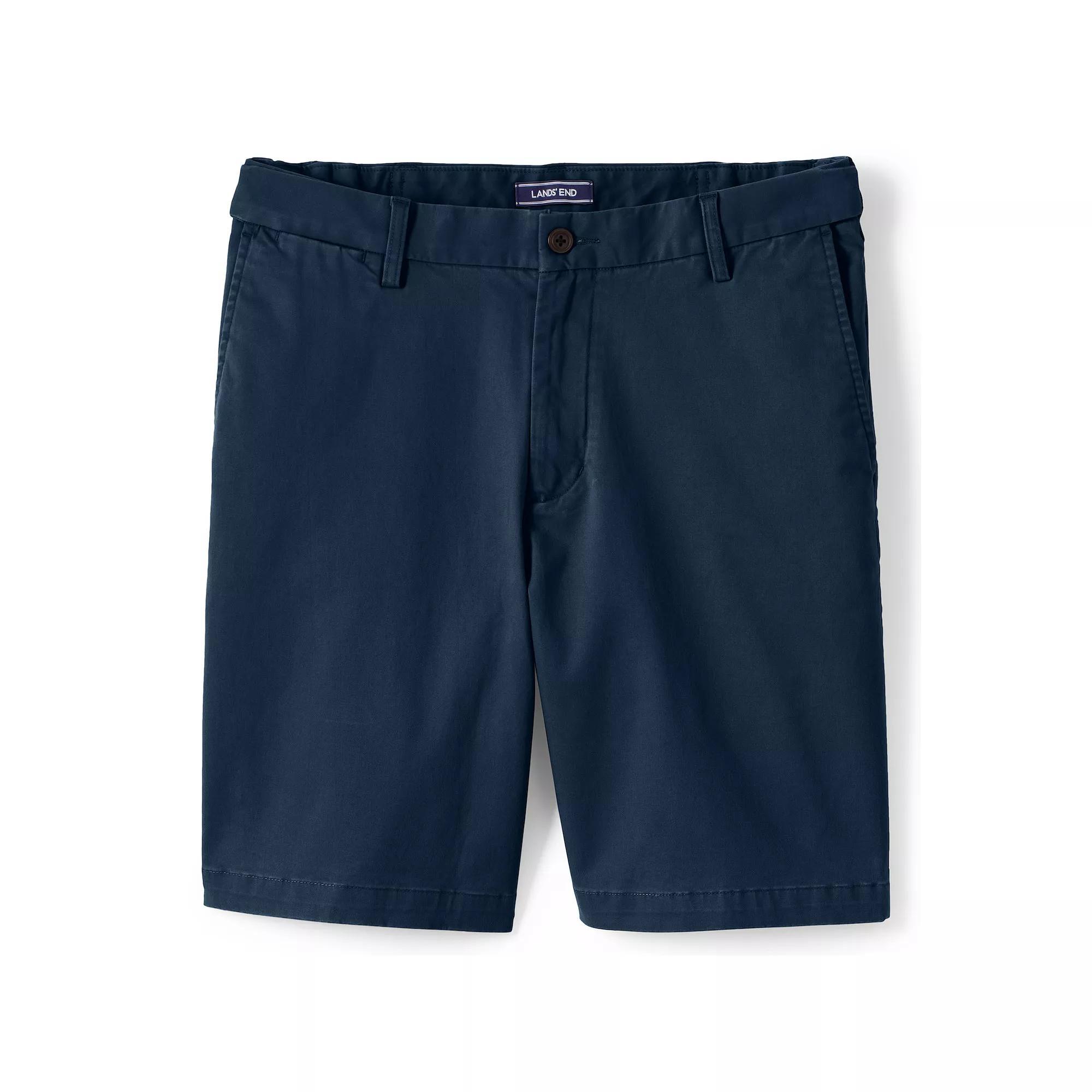 Men's Lands' End 9-inch Comfort-Waist Comfort-First Knockabout Chino Shorts, Size: 44, Soft Pink Product Image