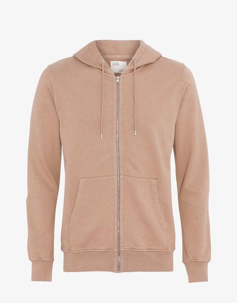 Classic Organic Zip Hood - Deep Black Product Image