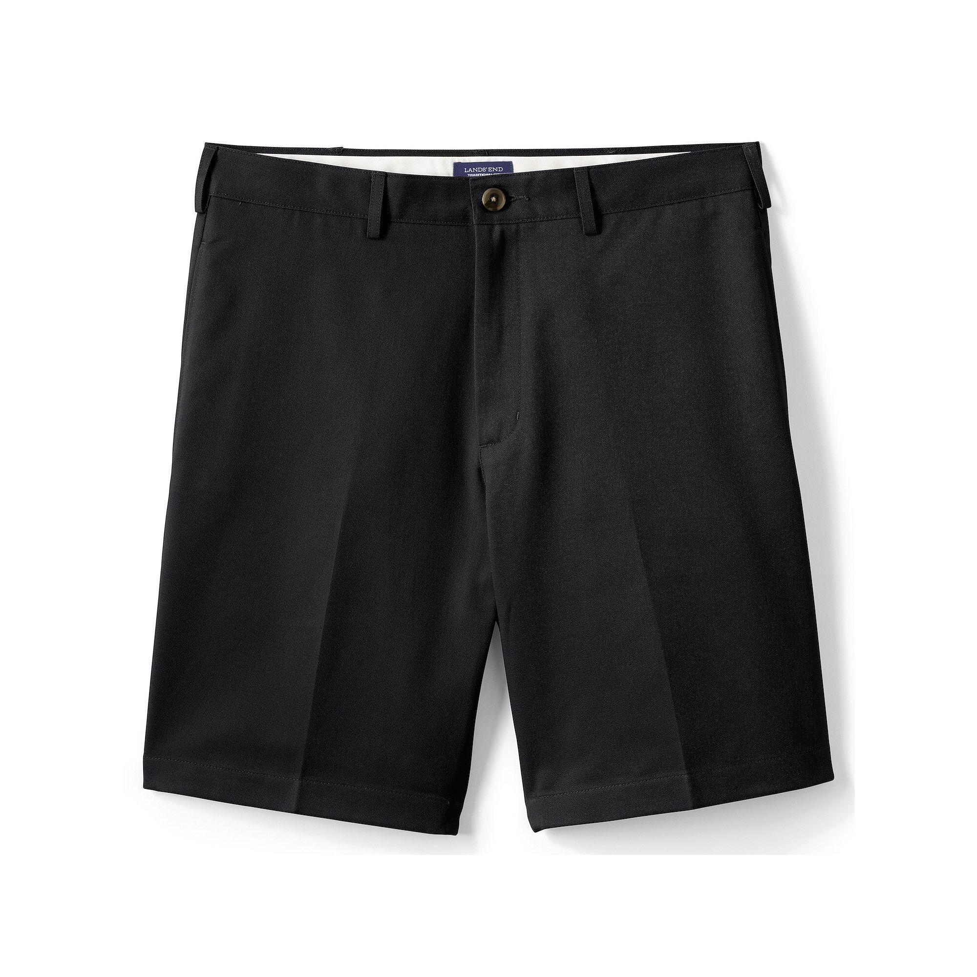 Men's Lands' End Classic-Fit 9-inch No-Iron Chino Shorts, Size: 38, Radiant Blue Product Image