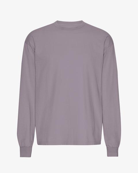 Oversized Organic LS T-Shirt - Purple Haze Product Image
