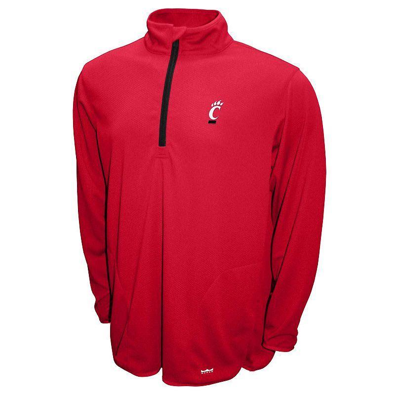 Men's Cincinnati Bearcats Breeze Thermatec Pullover, Size: Small, Red Product Image