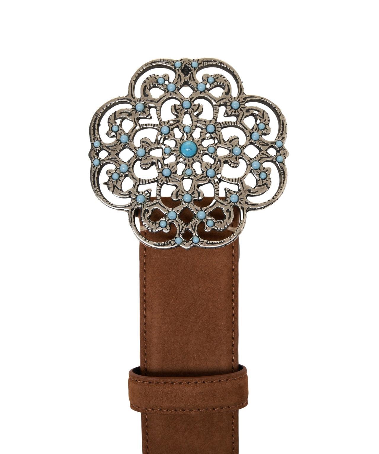 Leather belt 'Violet' Product Image