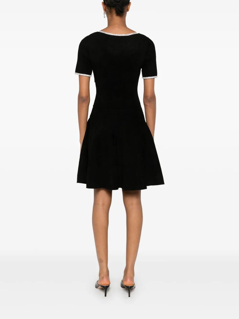 crystal-embellished mini dress Product Image