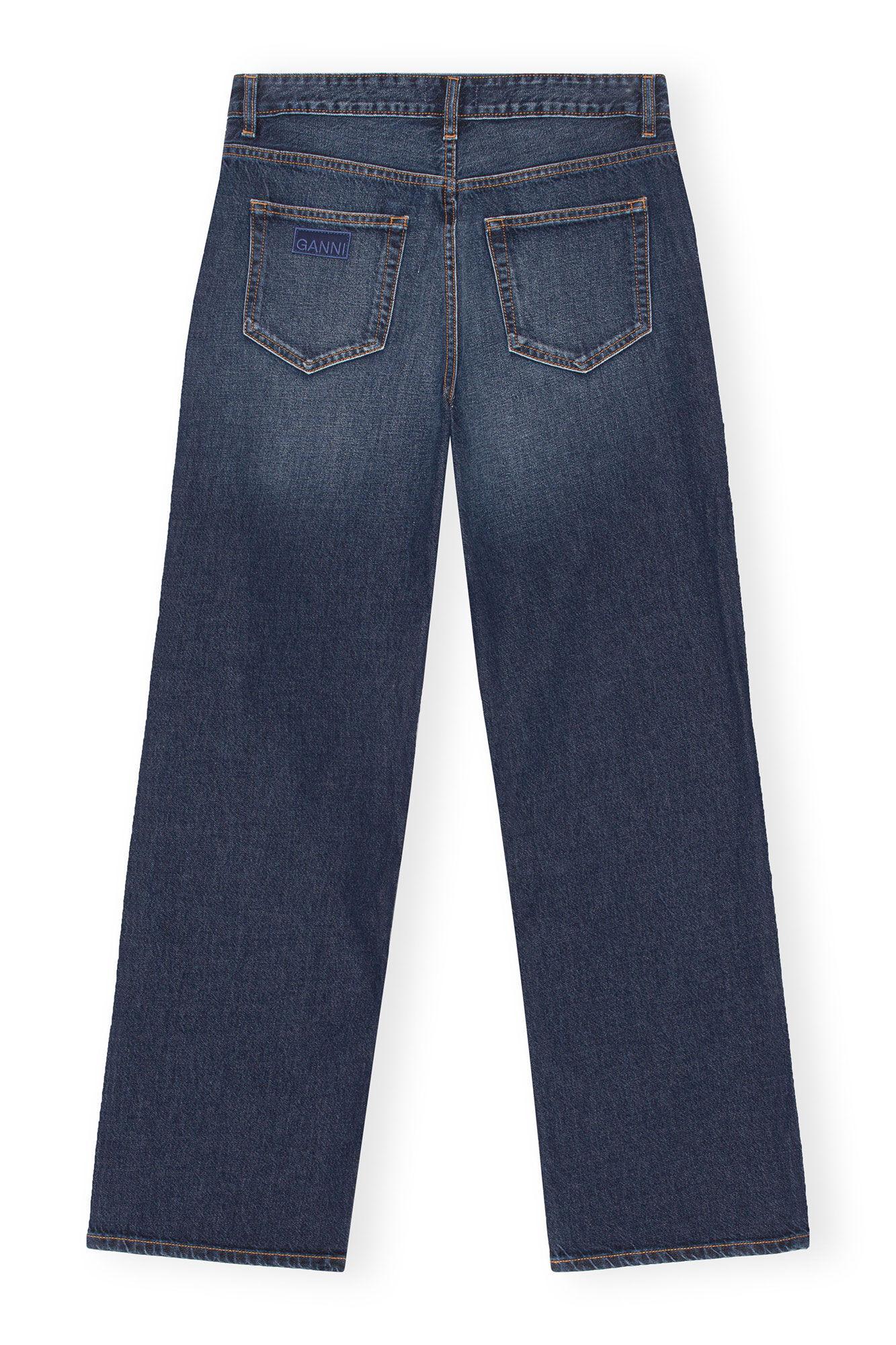 Dark Blue Vintage Izey Jeans  Product Image