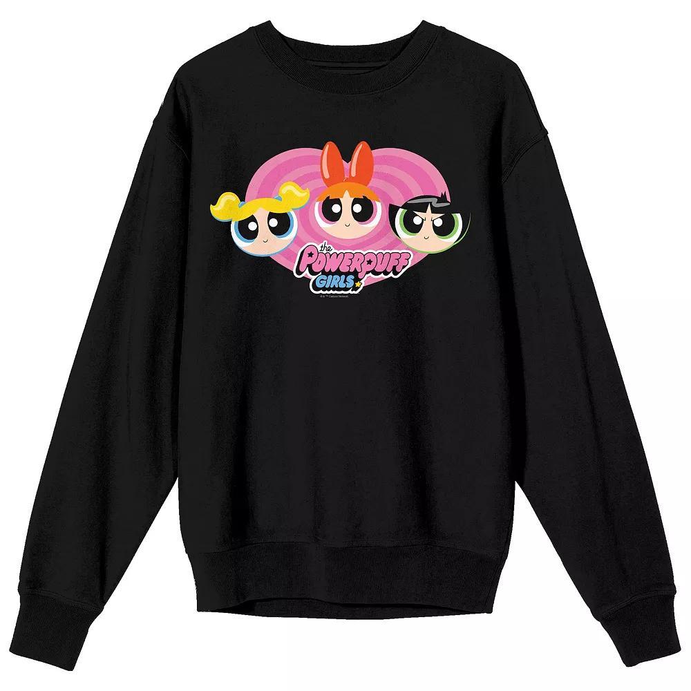 Juniors' Powerpull Girls Pink Heart Long Sleeve Graphic Tee, Women's, Size: XXL, Black Product Image