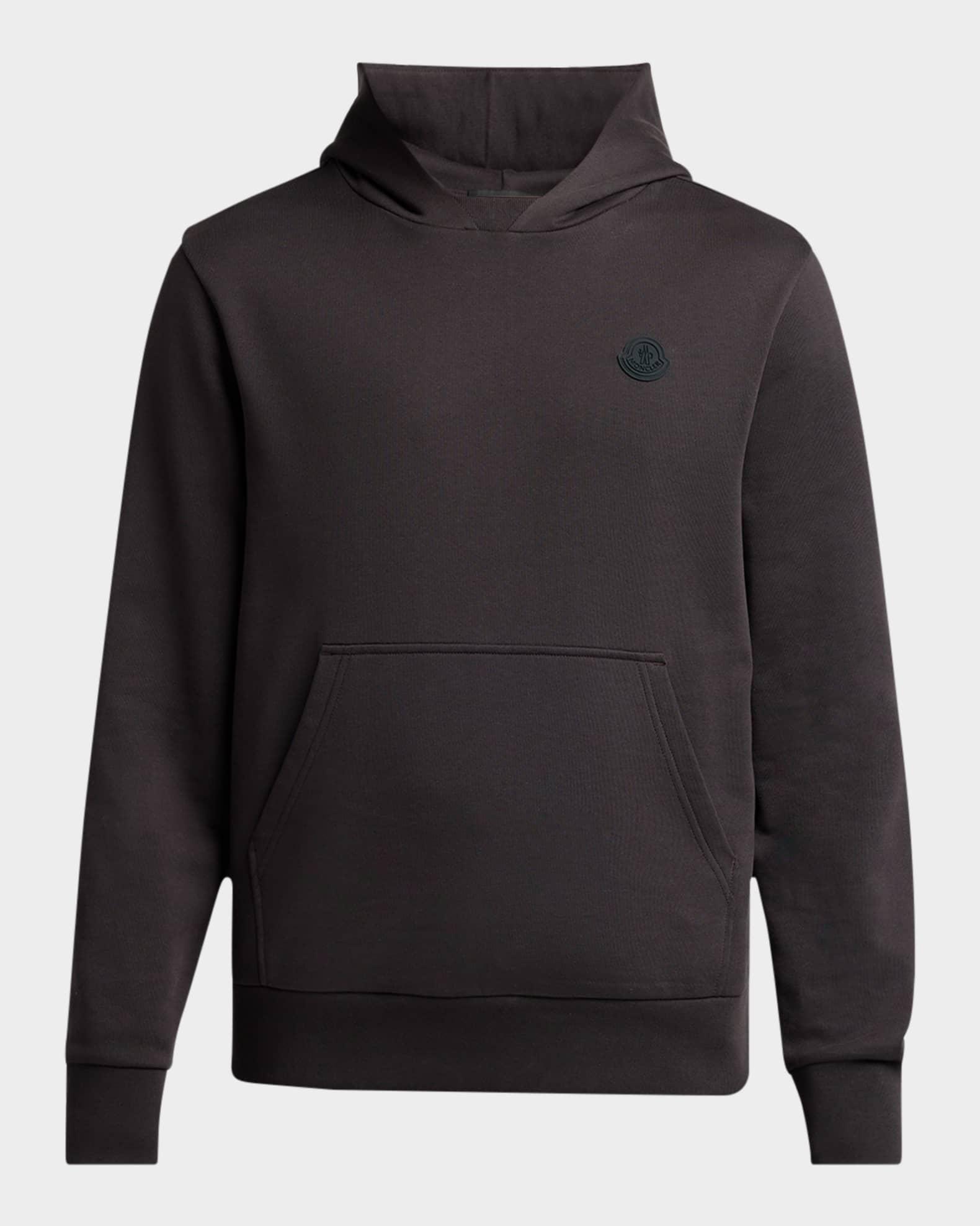 Men's Cotton Chest-Logo Hoodie Product Image