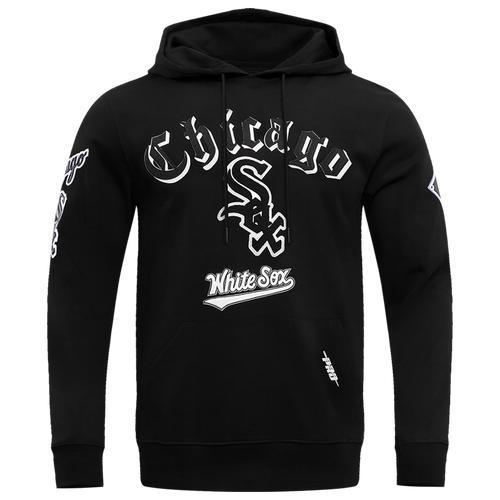 Pro Standard Mens Pro Standard WHITE SOX OLD ENGLISH FLC PO HOODIE - Mens Product Image