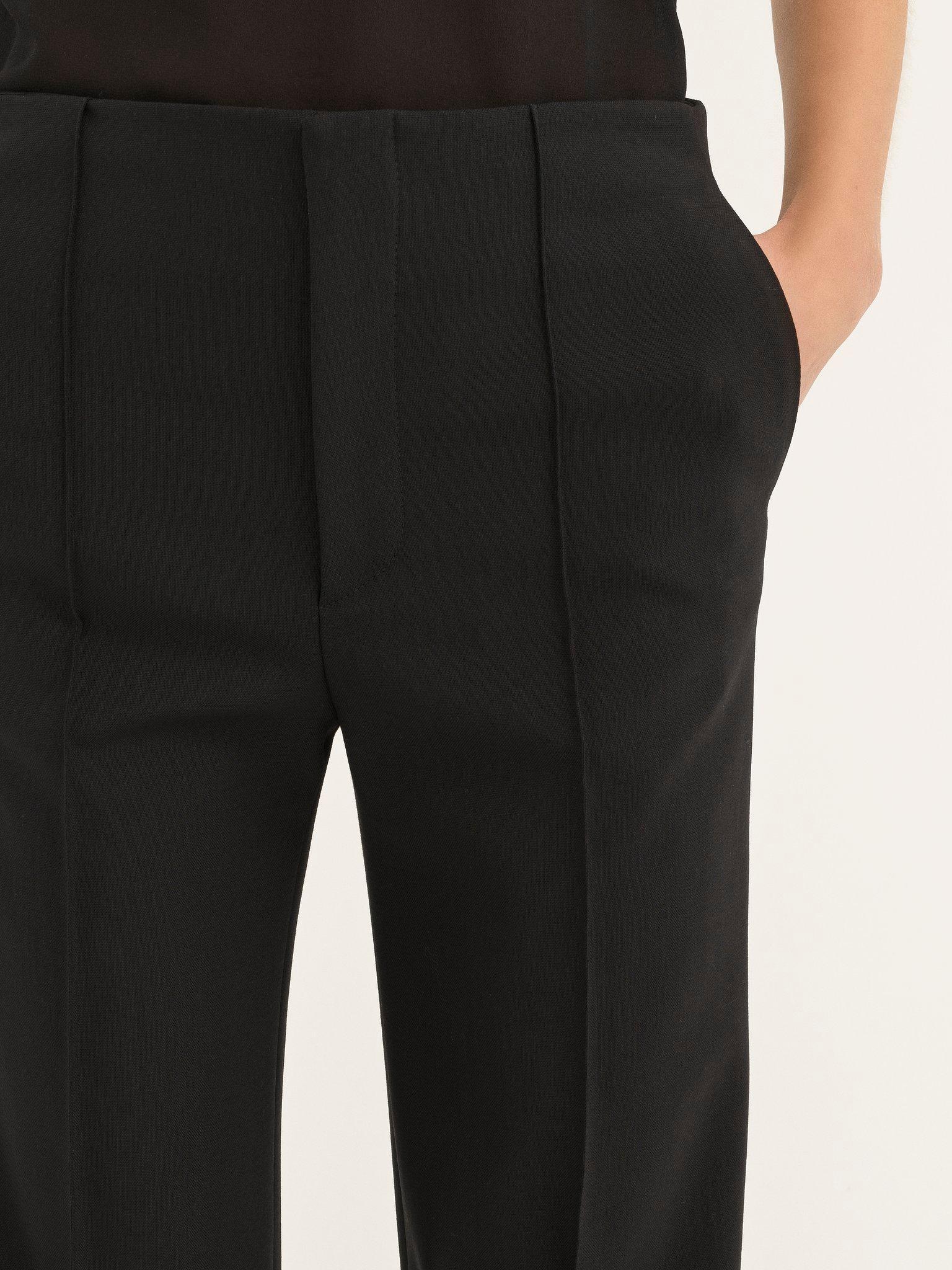 Flare pants in stretch wool Product Image