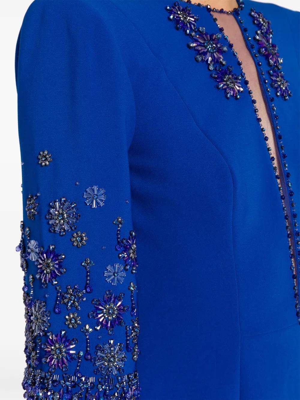 Sandrine bead-embellished midi dress  Product Image