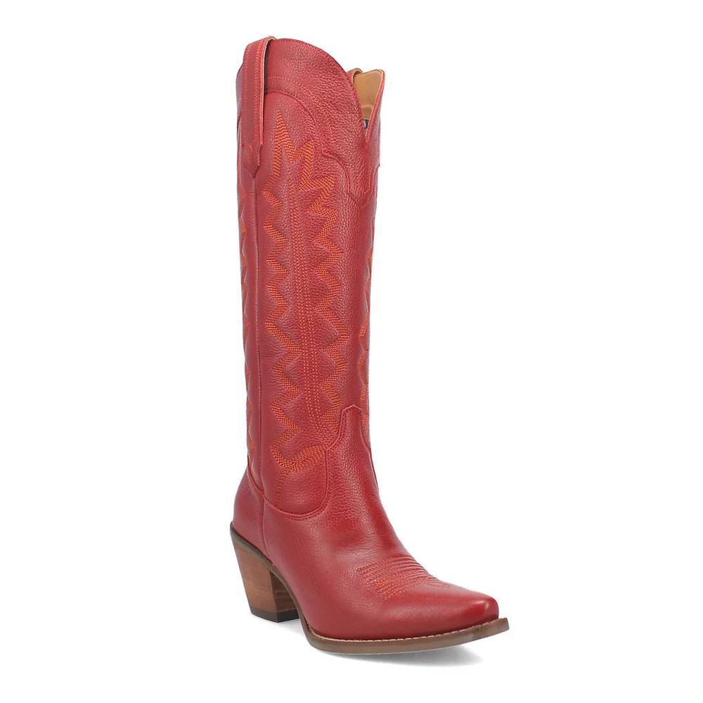 Dingo High Cotton Women's Leather Western Boots, Size: 11, Brown Product Image