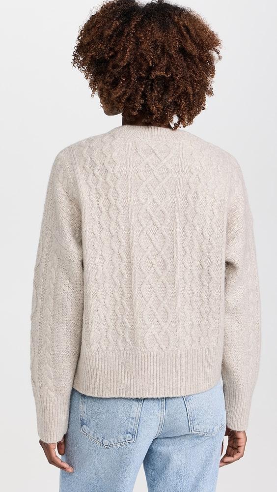 Favorite Daughter The Oversized Cable Sweater | Shopbop Product Image