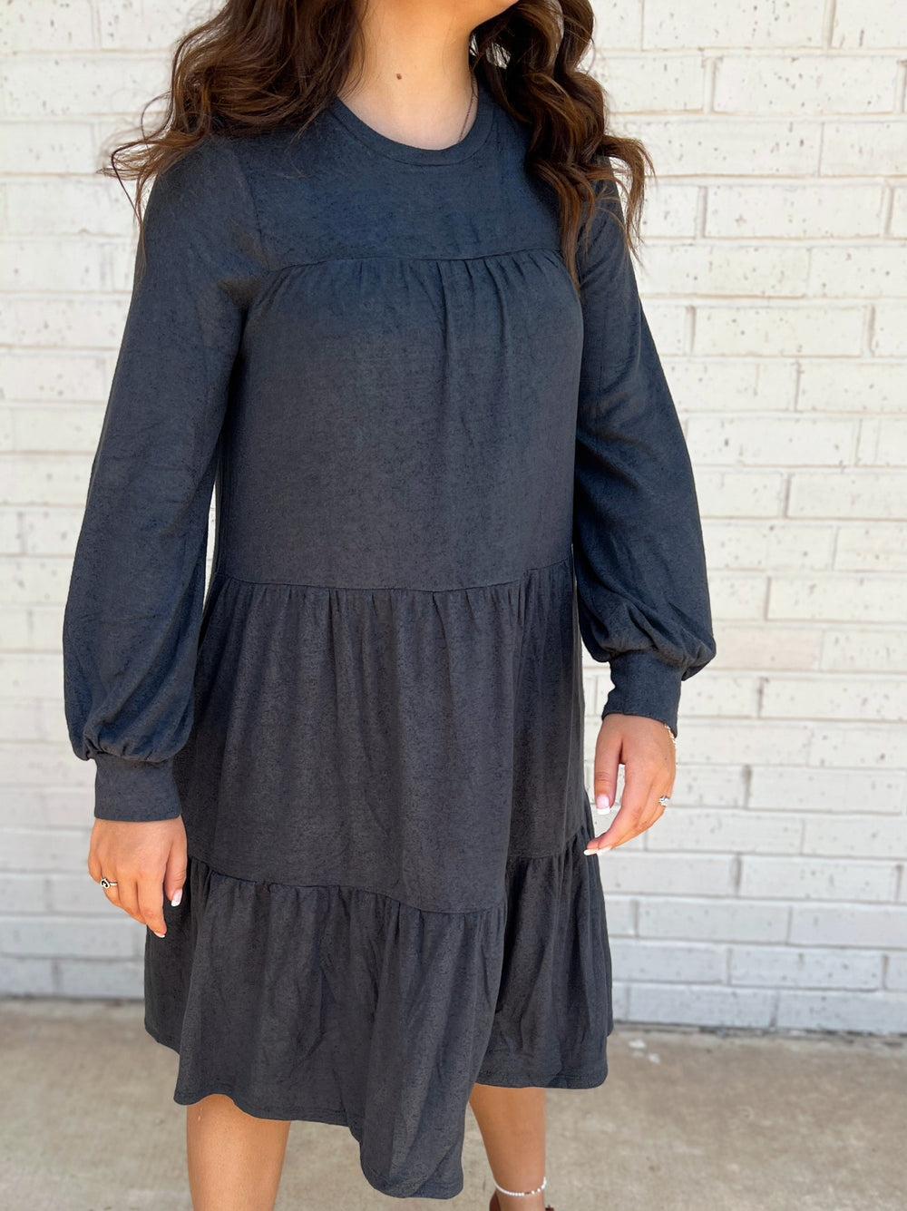 Still Be Here Layered Dress - 4 Colors Product Image