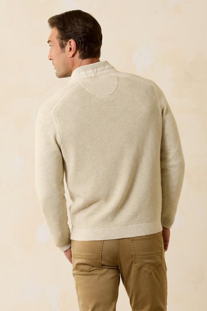 Tidemark Half Zip- French Clay Product Image