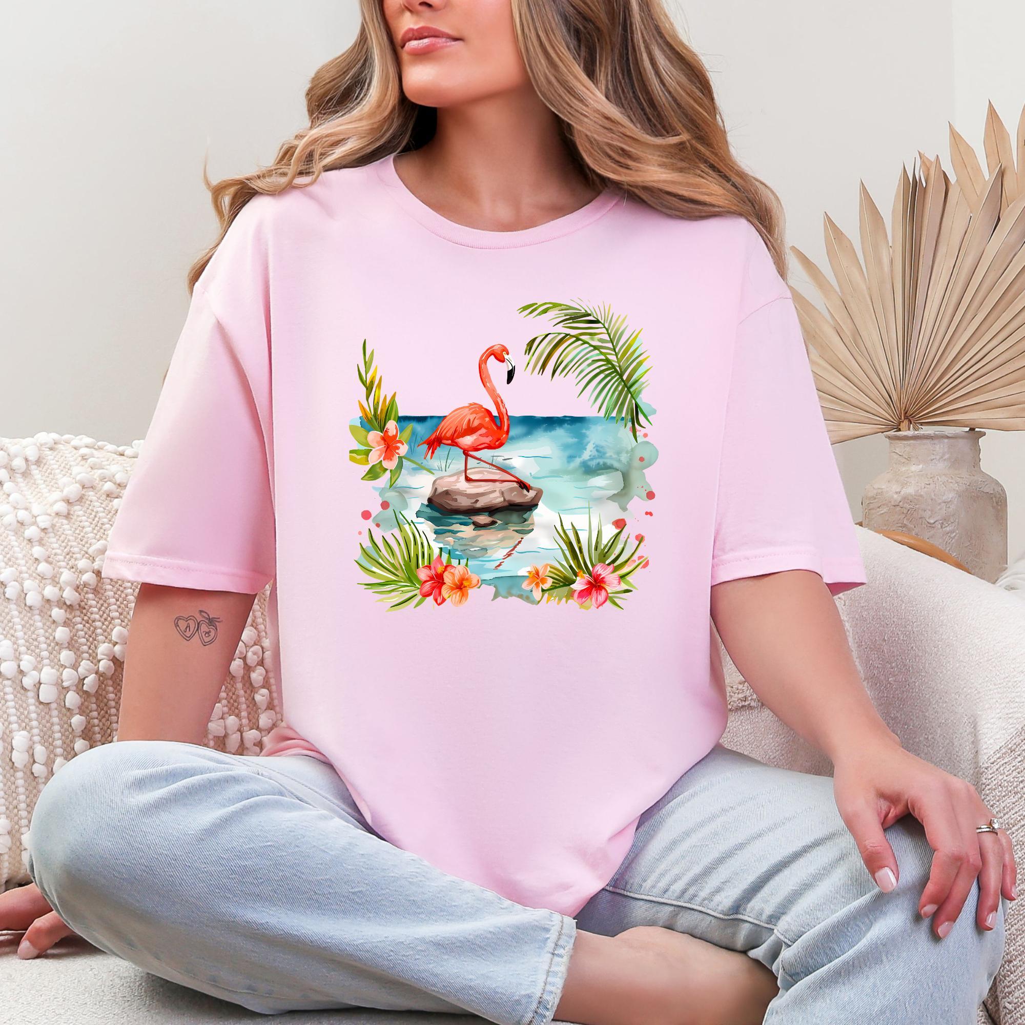 Flock to the Tropics T-Shirt Product Image