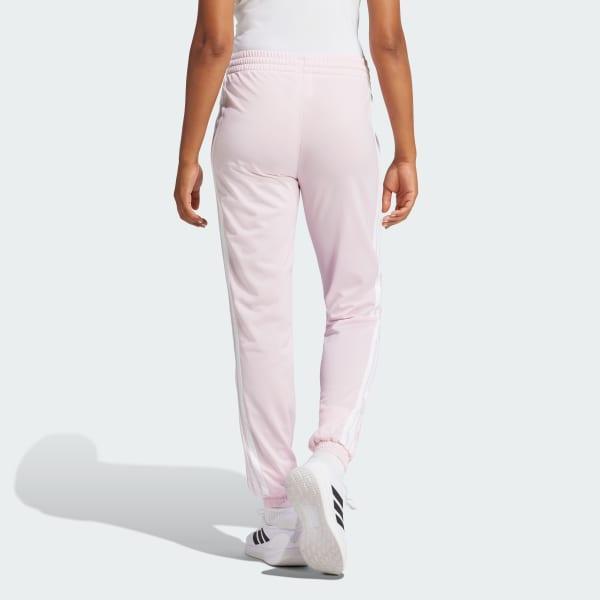 Women's adidas Tricot 3-Stripes Track Pants, Size: Small, Blue White Product Image
