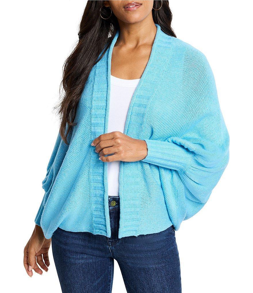 NIC + ZOE Cozy Crush Knit Open Front Long Dolman Sleeve Cardigan Product Image