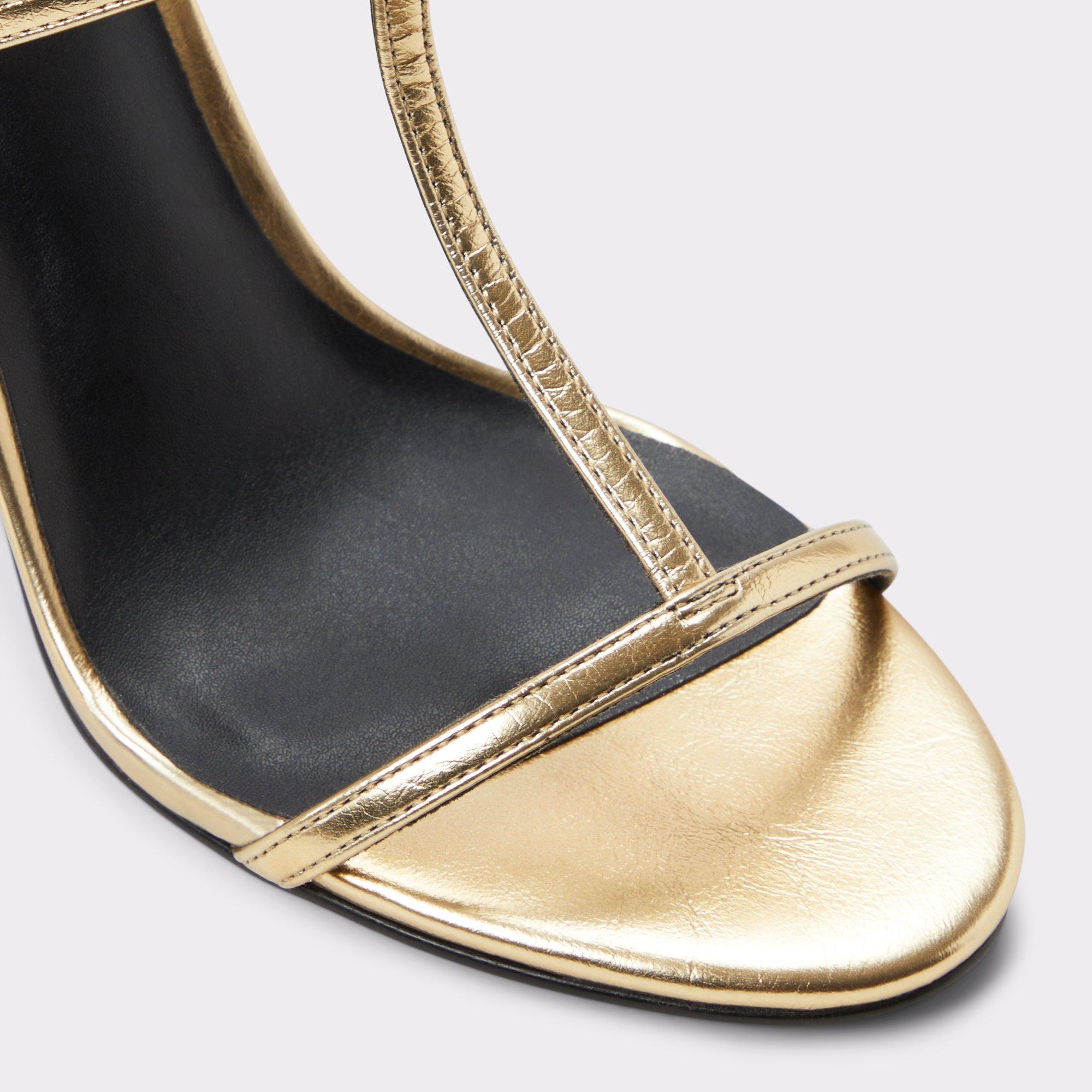 Cecille Gold Women's Heeled Sandals | ALDO US Product Image