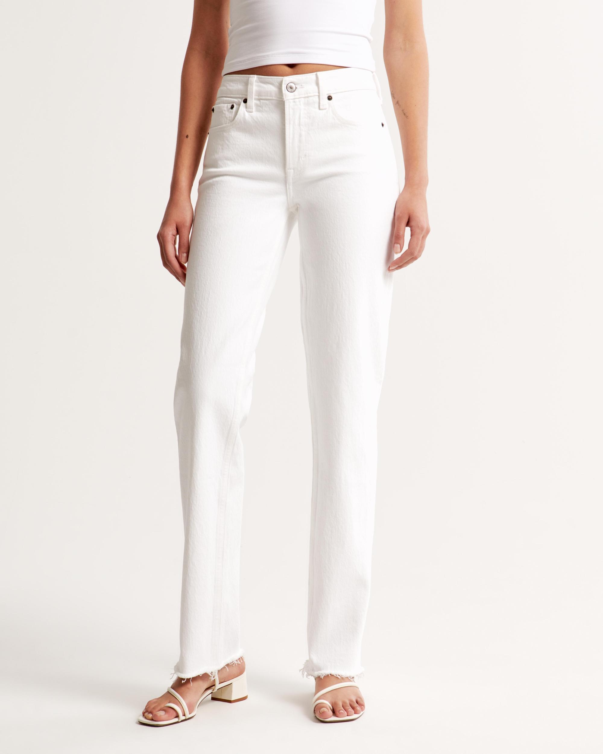 Mid Rise 90s Straight Jean Product Image