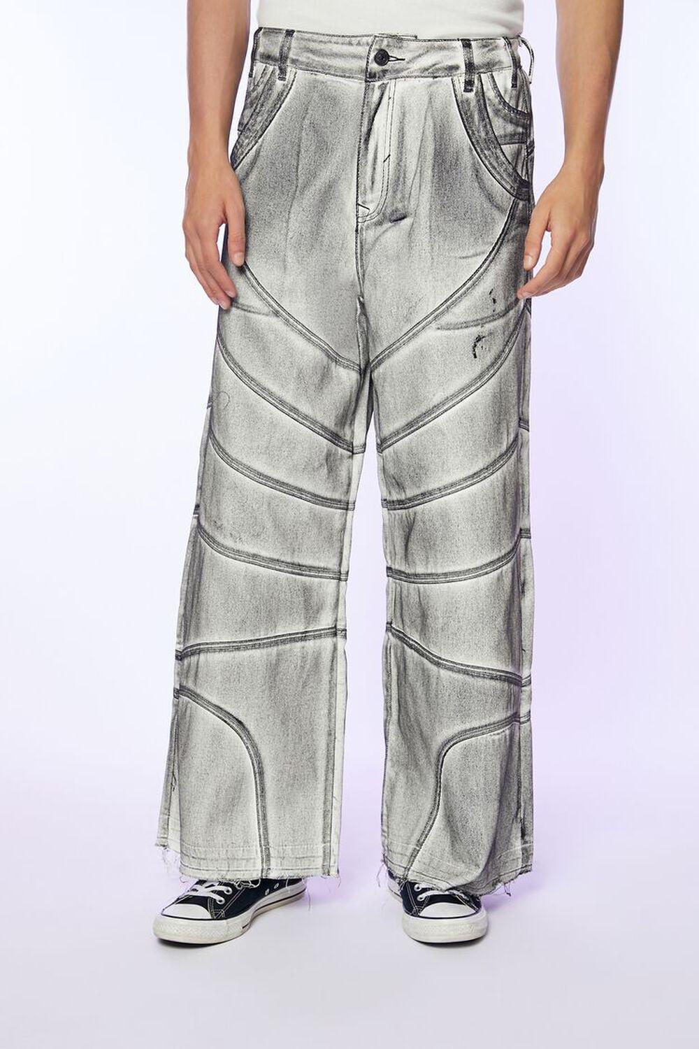 Reworked Seamed Flare Jeans | Forever 21 Product Image