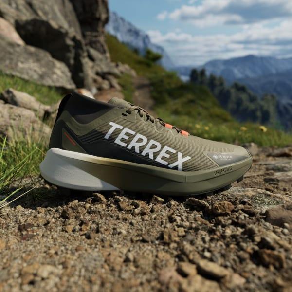 adidas Terrex Agravic GORE-TEX Trail Running Shoes Core Black 7.5 Mens Product Image