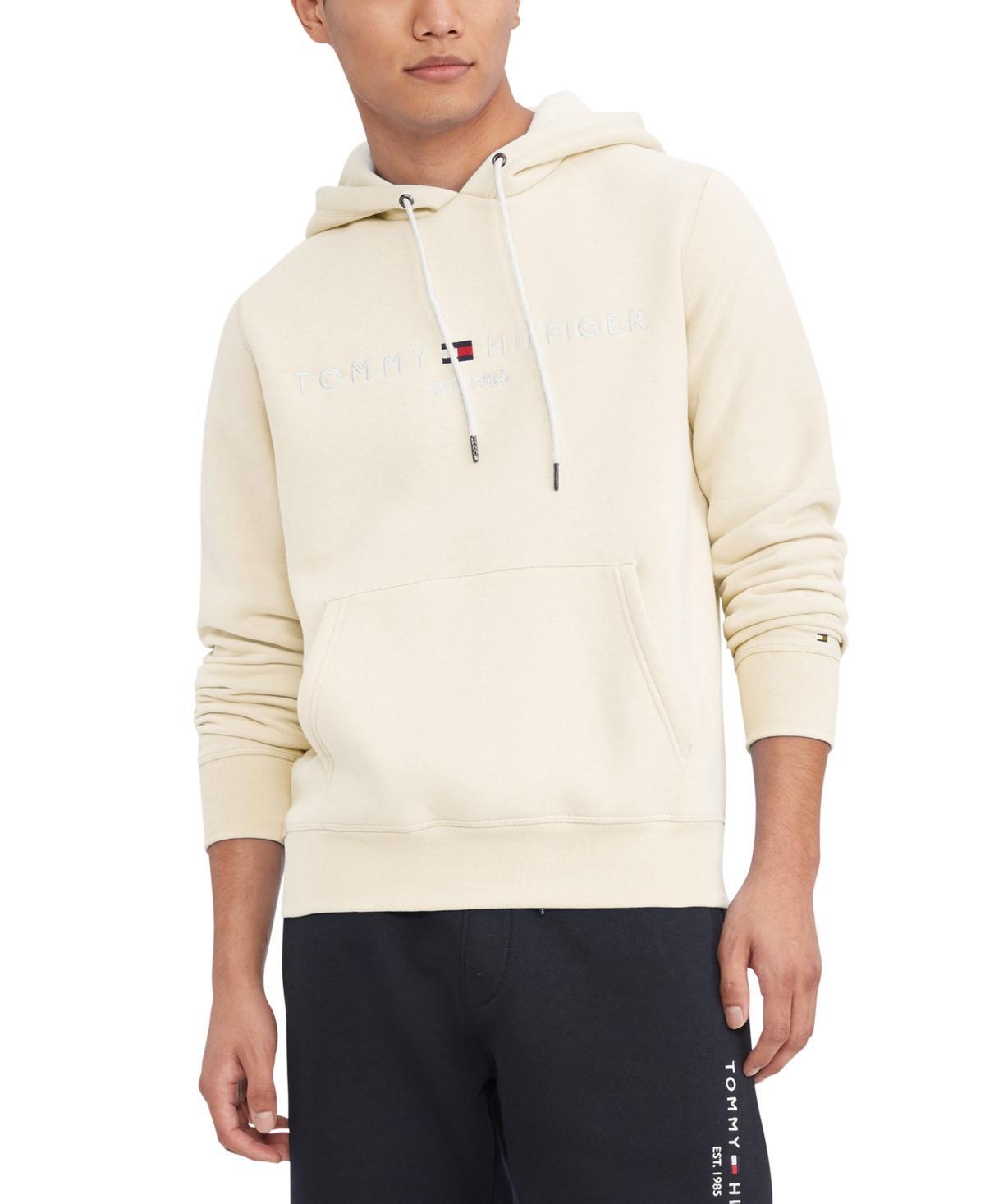Men's Tommy Hilfiger Embroidered Logo Hoodie, Size: Small, Captain Product Image