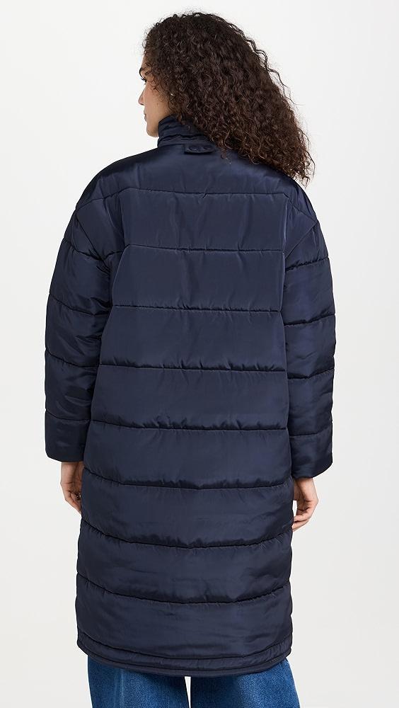 Sea Estelle Satin Windbreaker Puffer Coat | Shopbop Product Image