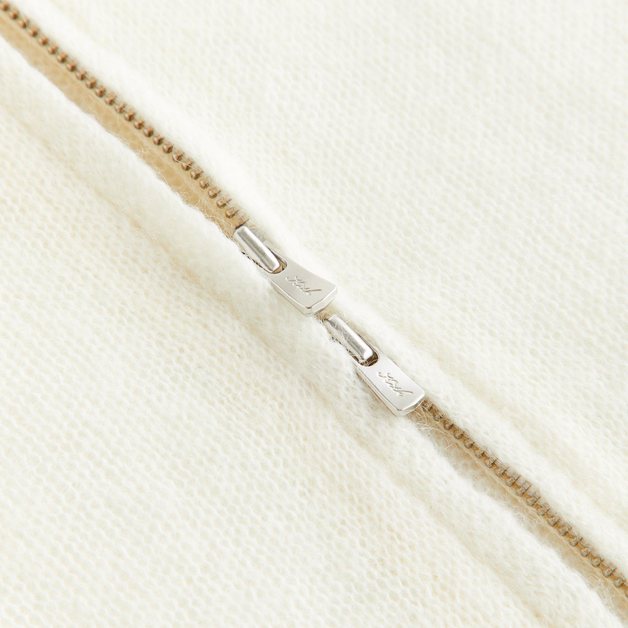 Kith Women Ina Mohair Track Zip - Sandrift Female Product Image