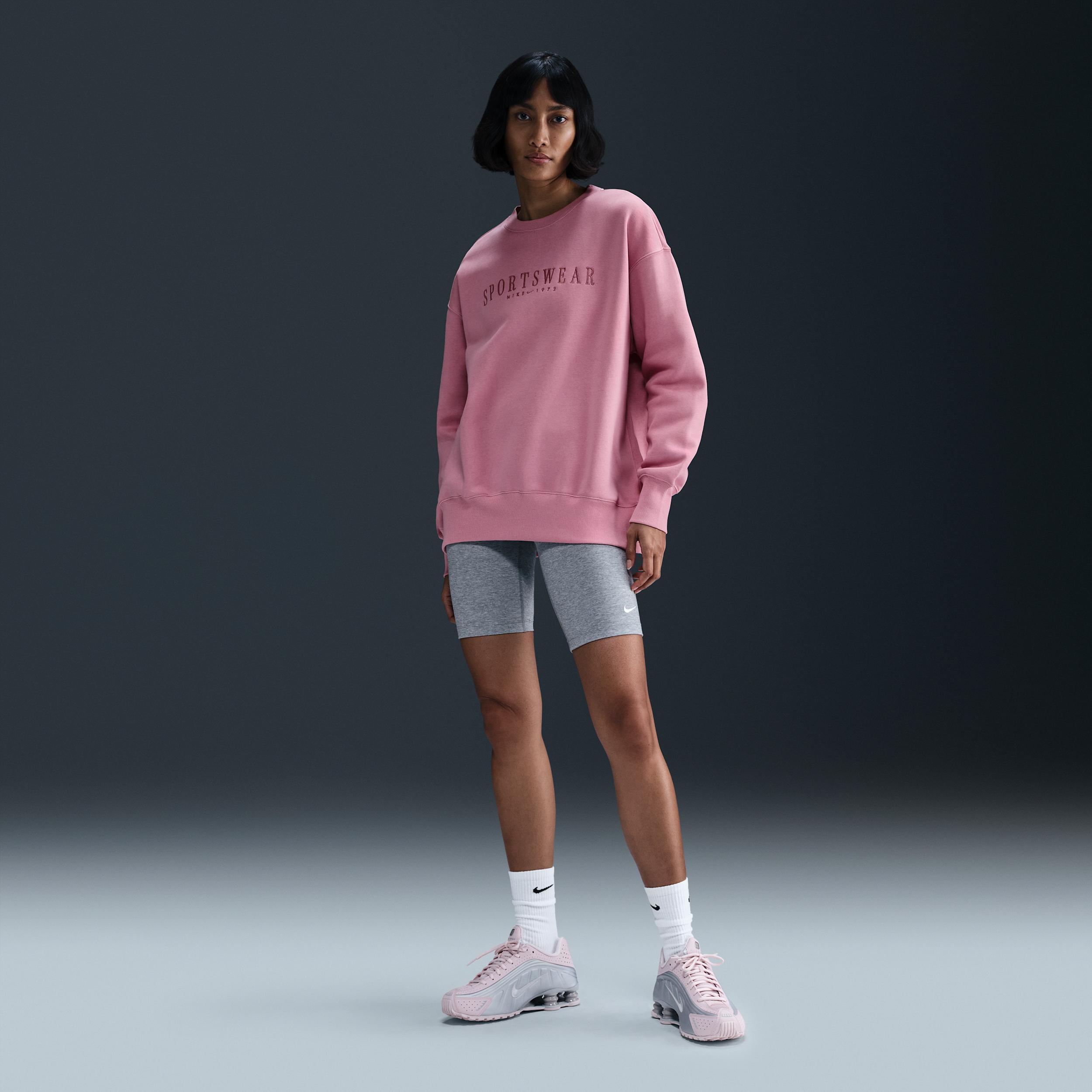Nike Sportswear Phoenix Fleece Women's Oversized Crew-Neck Sweatshirt Product Image