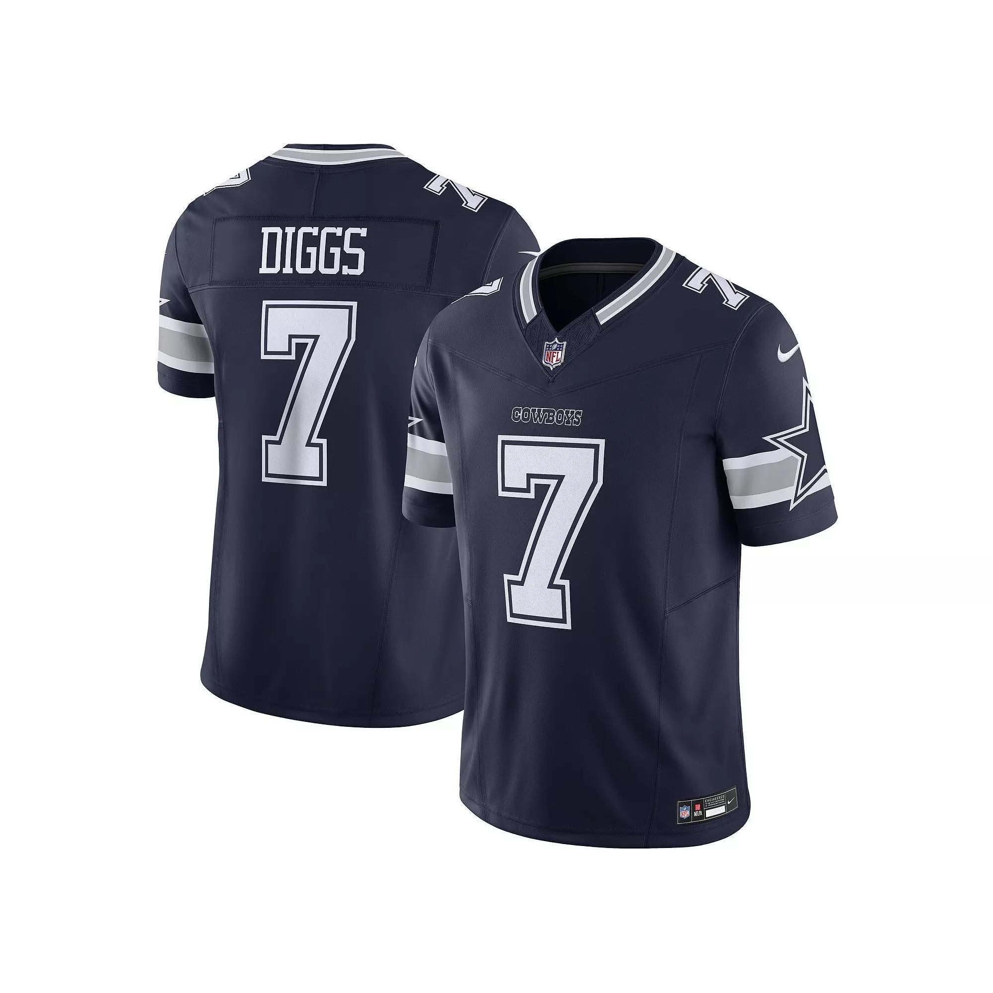 Men's Nike Trevon Diggs Navy Dallas Cowboys Vapor F.U.S.E. Limited Jersey, Size: 2XL, Blue Product Image