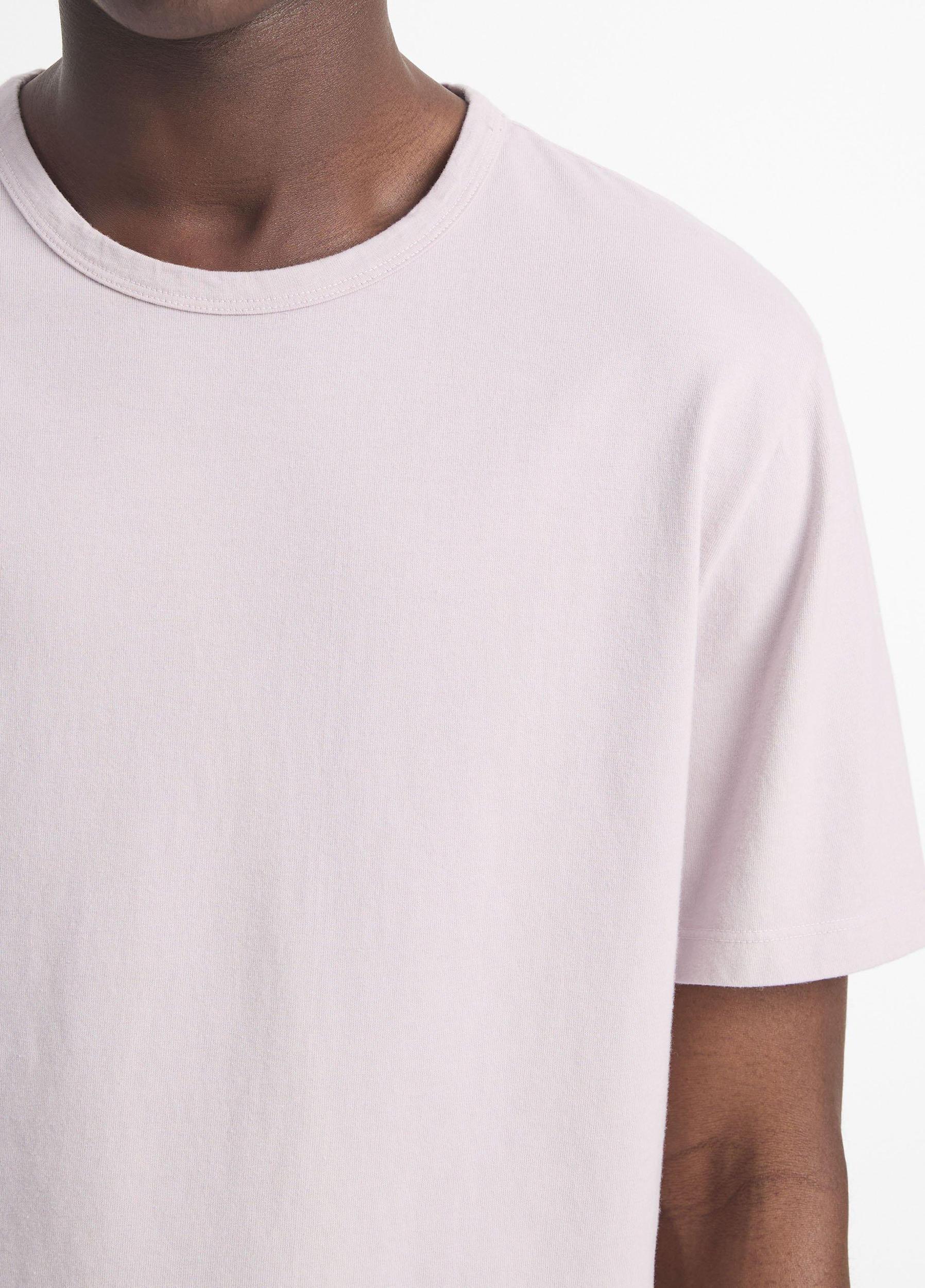 Mens Garment Dye Cotton T-Shirt Vince Product Image