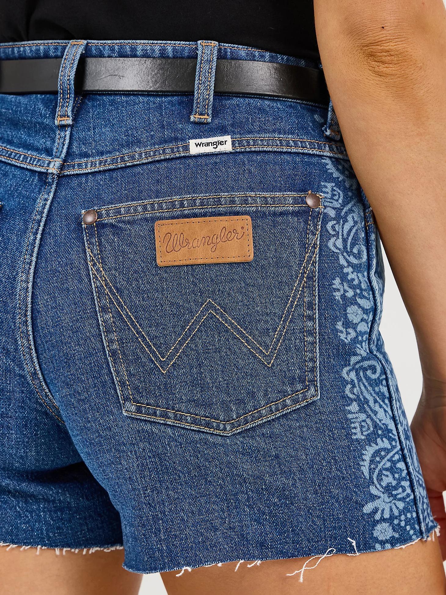 Women's Wrangler® Embellished Cowboy Shorts | Women's SHORTS & SKIRTS | Wrangler® Product Image