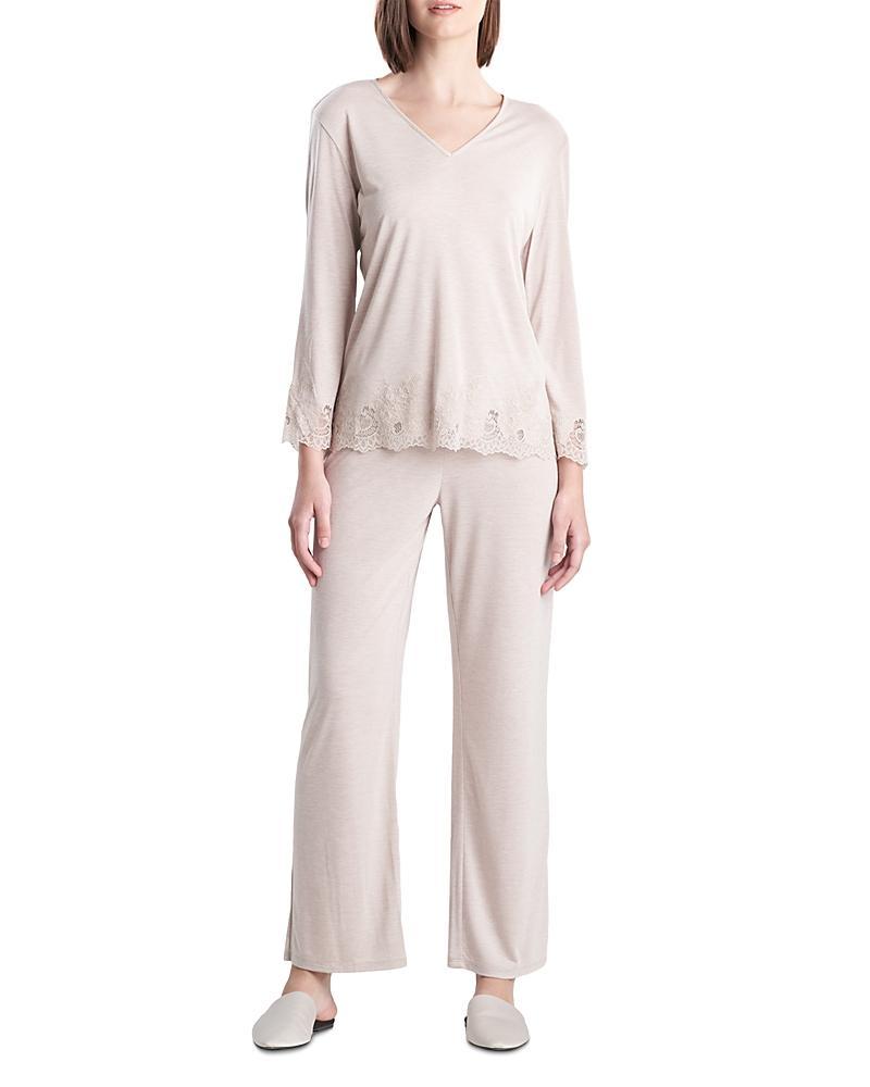 Natori Luxe Shangri-La Pajama Set Product Image
