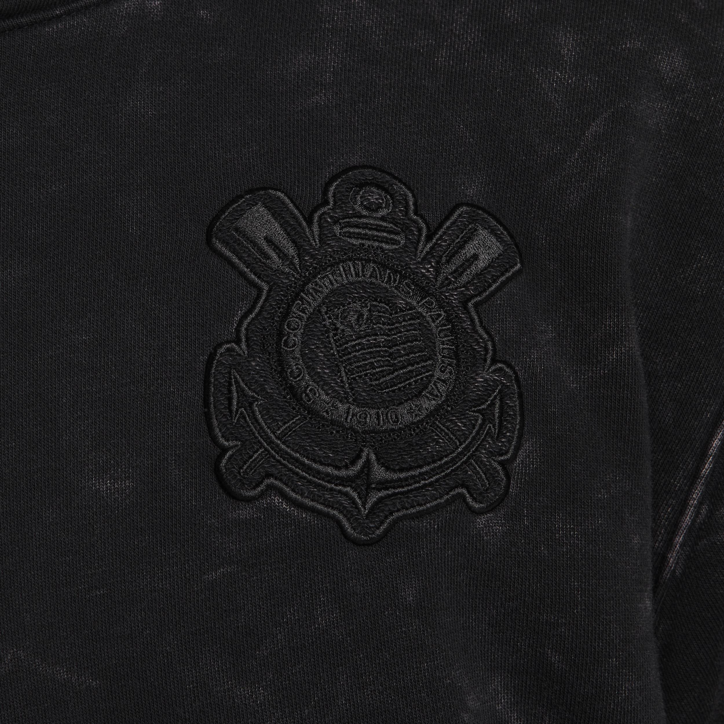 S.C. Corinthians Club Nike Men's Soccer French Terry Pullover Hoodie Product Image