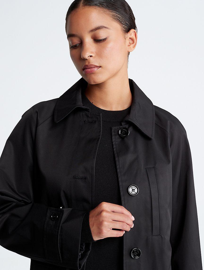 Trench Button-Down Coat Product Image