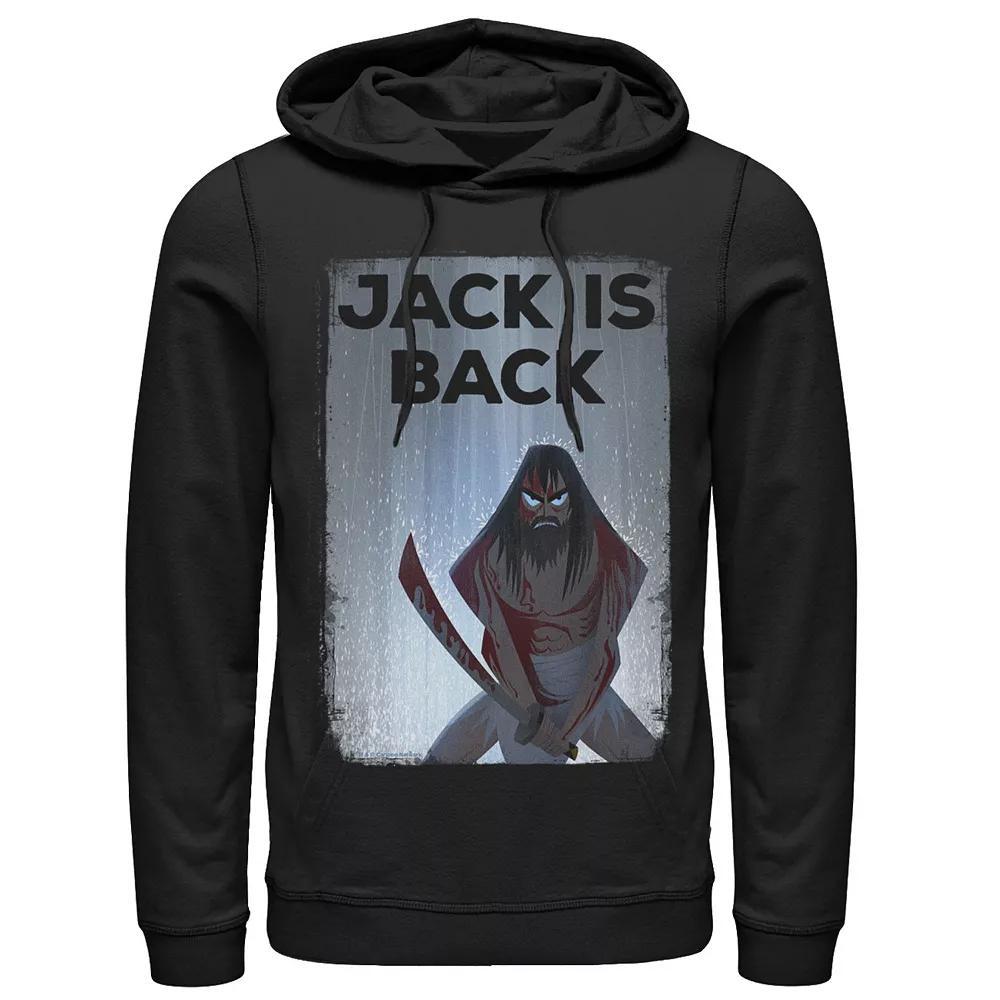 Men's Cartoon Network Samurai Jack The Jack Is Back Rainwaters Hoodie, Size: 3XL, Blue Product Image